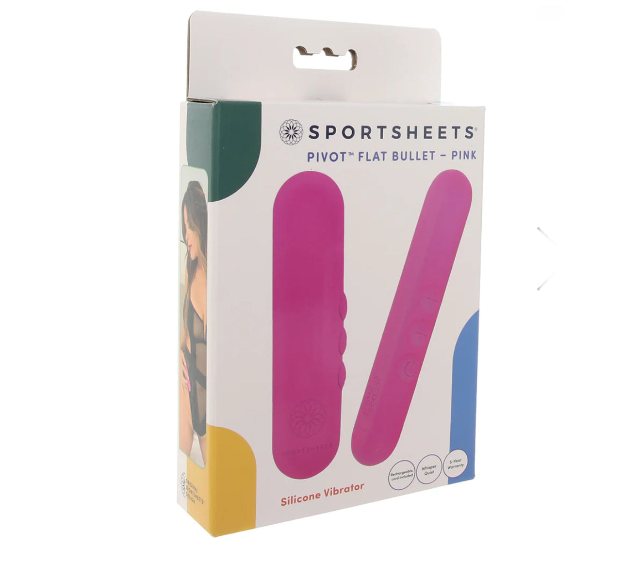 Pivot Flat Bullet Vibe in Pink