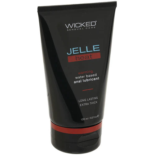 Jelle Heat Warming Anal Lube in 4oz/120ml