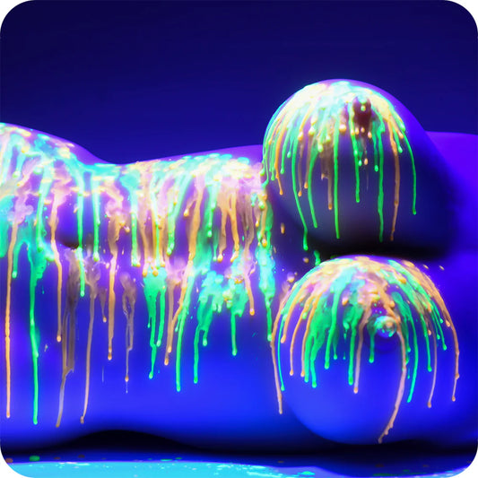 Master Series Glow Wax UV Drip Candles