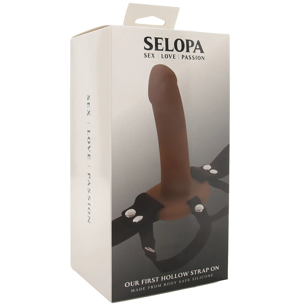 Selopa Our First Hollow Strap-On in Dark