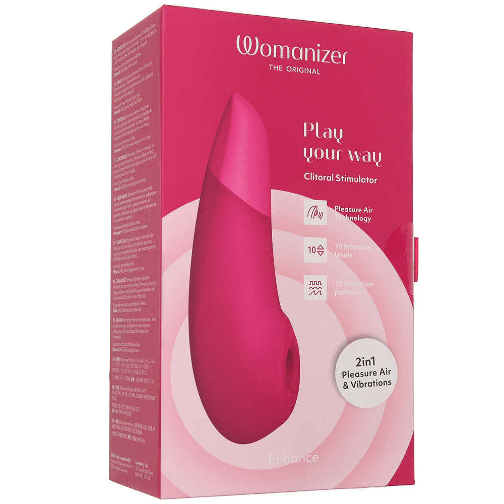 Womanizer Enhance Pleasure Air Vibe in Pink