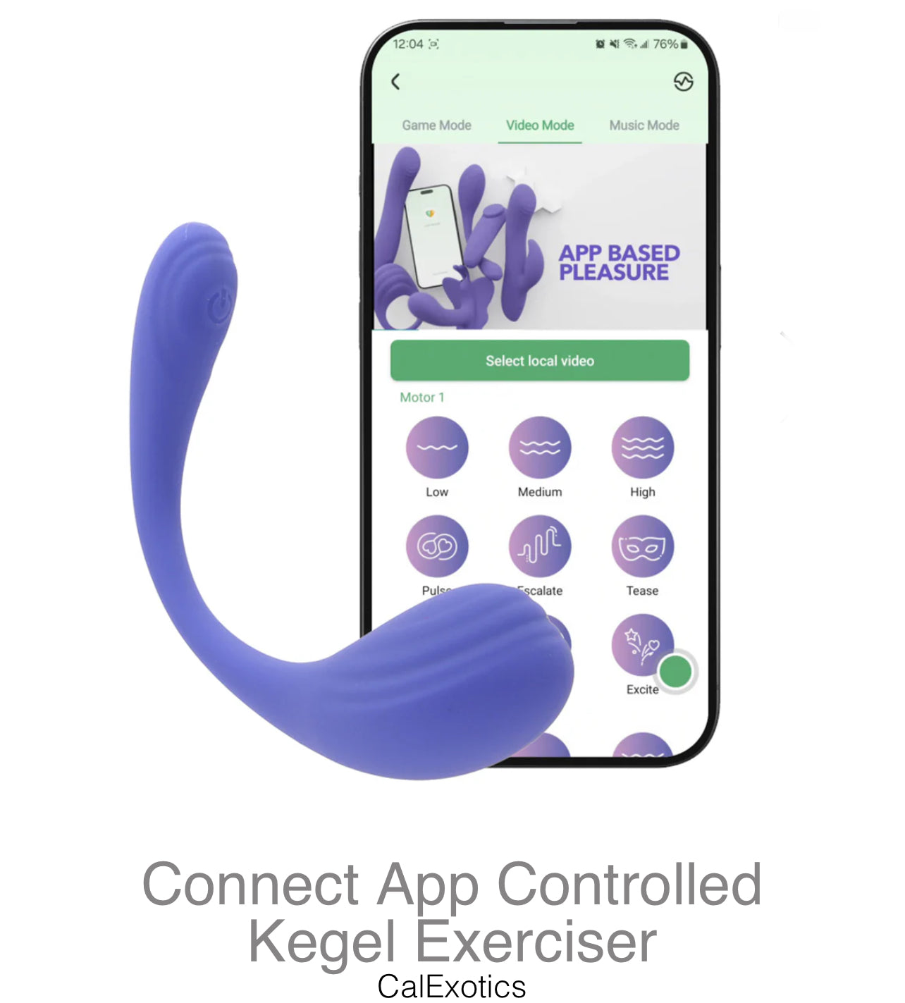 Connect App Controlled Kegel Exerciser