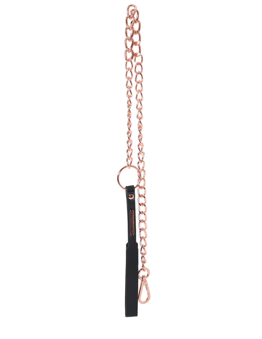 Chain Leash in Black