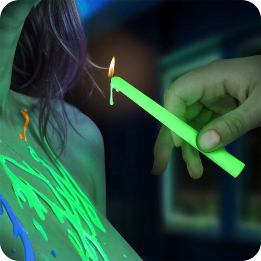 Master Series Glow Wax UV Drip Candles