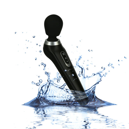 PalmPower Extreme - Rechargeable Massage Wand - Black